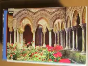 Vintage Postcard, MONREALE ITALY, 1973, Interior Of The Cloisters Of Cathedral