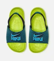 NIKE TODDLER KAWA SLIDE SE (TD) SANDALS #CW1658 001
