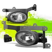 Factory Style Fog Light Lamps for Honda Civic 2-Dr Coupe 06-08 Chrome Lens Pair (for: Honda)