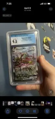 Rayquaza VMAX Alt Art 218/203 GEM MINT CGC 9.5