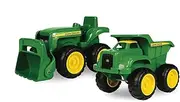 John Deere Sandbox Vehicle 2pk, Truck and Tractor,Green