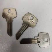 Lot of (3) Curtis Key Blanks S16 / N1007KMB 5-Pin Sargent Key