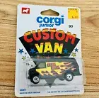 Vintage 1977 Corgi Junior Custom Van Fire Ball 1/64 Diecast/Plastic Chevrolet
