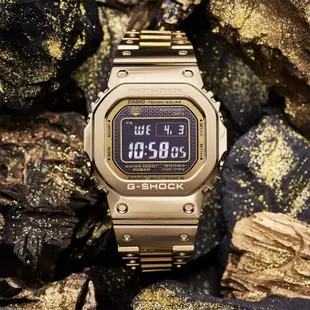 CASIO 卡西歐 G-SHOCK 35周年太陽能電波手錶 (GMW-B5000GD-9)