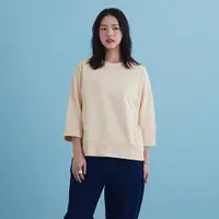 在飛比找蝦皮商城優惠-【E-WEAR】袖口反褶造型素色上衣- 兩色