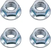 Hex Flange Nut 712-0417A,Spindle Blade Hex Nuts 912-0417 912-0417A 712-0417 Compatible with Troy-Bilt Cub Cadet 4 PCS