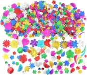 Mixed Sequins and Spangles Craft Supplies, Creative Color Beads Sequins Greeting