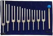 Solfeggio Tuning Fork Set - 9 Tuning Forks Perfect for DNA Healing, Chakra, Sound Therapy, Keep Body, Mind and Spirit in Perfect Harmony.(174 Hz, 285 Hz, 396 Hz, 417 Hz, 528 Hz, 639 Hz etc)