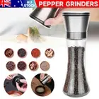 Manual Stainless Steel Salt and Pepper Grinder Mill Shaker Restanrant Kitchen