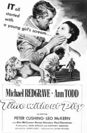 Time Without Pity poster Ann Todd Michael Redgrave Leo McKern 1957 Old Photo