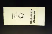 Restaurant Docket books