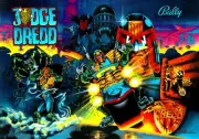 Bally Judge Dredd Pinball Machine Translite
