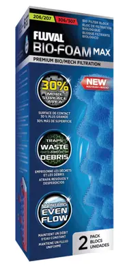 Fluval 205/305 & 206/306 & 207/307 Bio Foam MAX (1pk) (A-188)