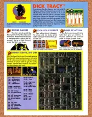 Dick Tracy NES Original 1989 Vintage Ad - Video Game Review Promo