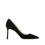 [Jimmy Choo] Jimmy Choo 85mm Romy Pumps 38.5 IT BLACK
