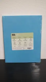 Stampin Up 8.5"x 11" Exclusive Card Stock: Tempting Turquoise, 24 Sheets, Sealed