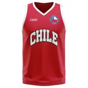 Airo Sportswear Chile Home Concept Basketball Shirt Red 5XL