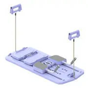 Advwin 8 in 1 Pilates Reformer Machine,Multifunctional Abdominal Board