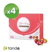 在飛比找momo購物網優惠-【Tanda藤達】蔓越莓+nippi膠原蛋白粉(蔓越莓、日本