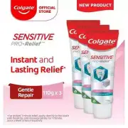 Colgate Sensitive Pro Relief Repair & Prevent Toothpaste (114g x 3 Packs)