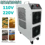 5/10/20g/H Ozonizer Water Vegetable Food Sterilizer Ozone Generator Air Purifier