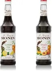 Monin Syrup Lemon Tea & Peach Tea