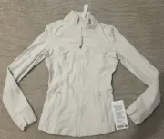 Lululemon Women's bone/cream Define Jacket* Nulu, Size 6, BNWT, L@@K**