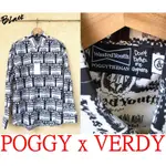 BLACK全新POGGY X VERDY滿版UNITED ARROWS & SONS花紋GIRLS DONT CRY襯衫