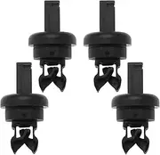 The Lord of the Tools 4PCS Rear Parcel Shelf Clips 7705099001 8200675047 Compatible with Clio/Megane Car String Hanger Fastening Clips Plastic Push-in Moulding Retainer Fasteners