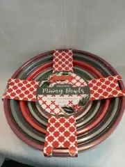 Set Of 5 Nesting Melamine Mixing Bowls NEW WITH TAGS (U29)