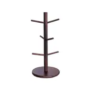 Mug Water Cup Holder Living Room Tea Cup Drain Rack Coffee Cup Tree Coffee Cup Holder Coffee With 6 Brown