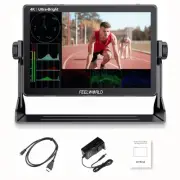 LUT11H 10.1 Inch Touch Screen DSLR Camera Field Monitor Ultra Bright 2000nits...