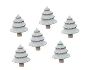 Pine Tree Garden Stones, Pine Tree Garden Stones, Christmas Decor, Cement Decor