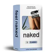 Four Seasons Naked Classic Ultra Thin Condoms 12-Pack