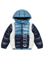 GUESS Hooded Padded Jacket (2–7) Size: 3, Polyester