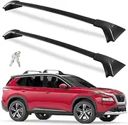 HOPE YOU READY 260Lbs Roof Rack Cross Bars Compatible with Nissan Rogue 2021-2025 SV SL Platinum, Lockable Aluminum Heavy Duty Anti-Theft, Rust and Corrosion Resistant Crossbar