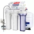 RCC7AK, NSF Certified, 75 GPD, Alkaline 6-Stage Reverse Osmosis System, pH+ Remi
