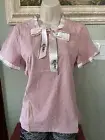 Women’s Size Large Shirt Top Mauve Color - New