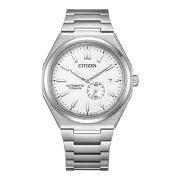 Citizen NJ0180-80A Automatic Withe Dial Sapphire Titanium Stainless Steel Watch
