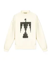 Fear of God Thunderbird Crewneck Sweatshirt XL,XS,M,XXL cream