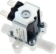 DC 12V 24V 220V Electric Solenoid Valve Magnetic Normally Closed Pressure Solenoid Valve Inlet Valve Water Air Inlet Flow Switch(24V)