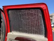 1 Ford excursion Rear Passenger Window Solar Shield Sun Shade Protector Curtain