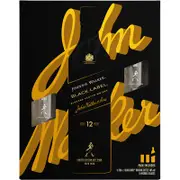 [Johnnie Walker] Johnnie Walker Black Scotch Whisky Gift Pack 700mL