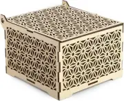 Napkin Holder for Kitchen Dining Table - with Lid Modern Napkin Holder G132