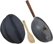 Toddmomy 1set Versatile Outdoor Fry Pan Nonstick Detachable Cooking Pot for Camping Hiking and Picnics Even Heating Lightweight Design for Frying Eggs and More