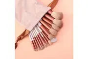 13Pcs Eye Make Up Brushes Set Pink