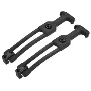 7.87-inch Rubber Flexible T-Handle Draw Latches Hasp - 2 Pcs