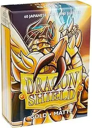 Arcane Tinmen Sleeves Dragon Shield JapaneseBox 60 Gold Matte Accessories