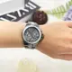 MICHAEL KORS MK6974 水晶鑲嵌三眼大錶框腕錶.黑 42mm