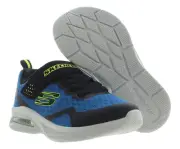 Skechers Microspec Max Torvix PS Boys Shoes Size 11, Color: Royal Black